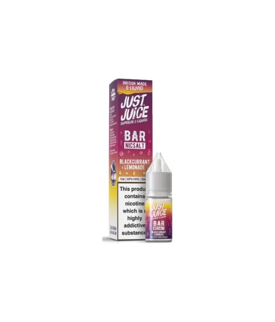 10mg Just Juice Bar 10ml Nic Salt (40VG/60PG)