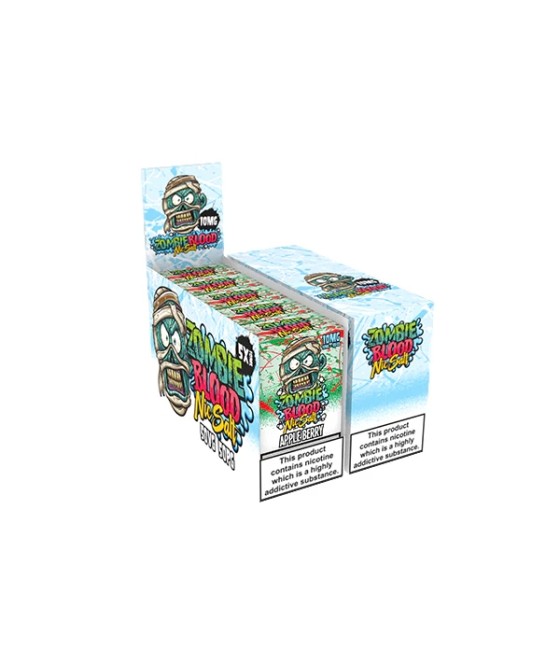 10mg Zombie Blood 10ml Nic Salts - Pack Of 5 (50VG/50PG)