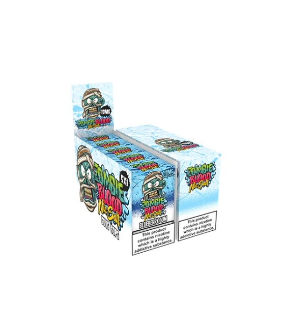 10mg Zombie Blood 10ml Nic Salts - Pack Of 5 (50VG/50PG)