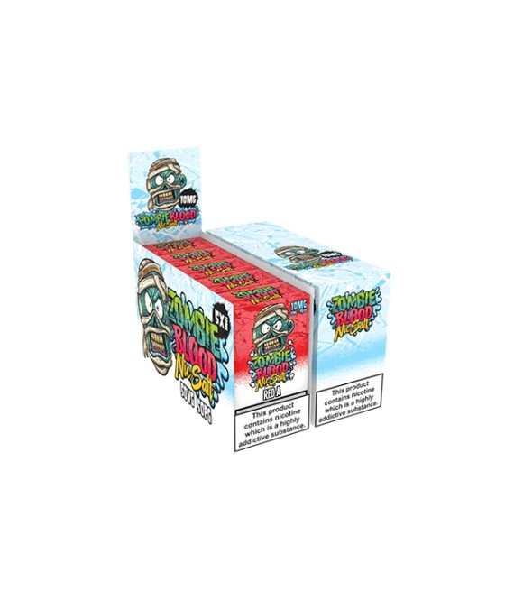 10mg Zombie Blood 10ml Nic Salts - Pack Of 5 (50VG/50PG)