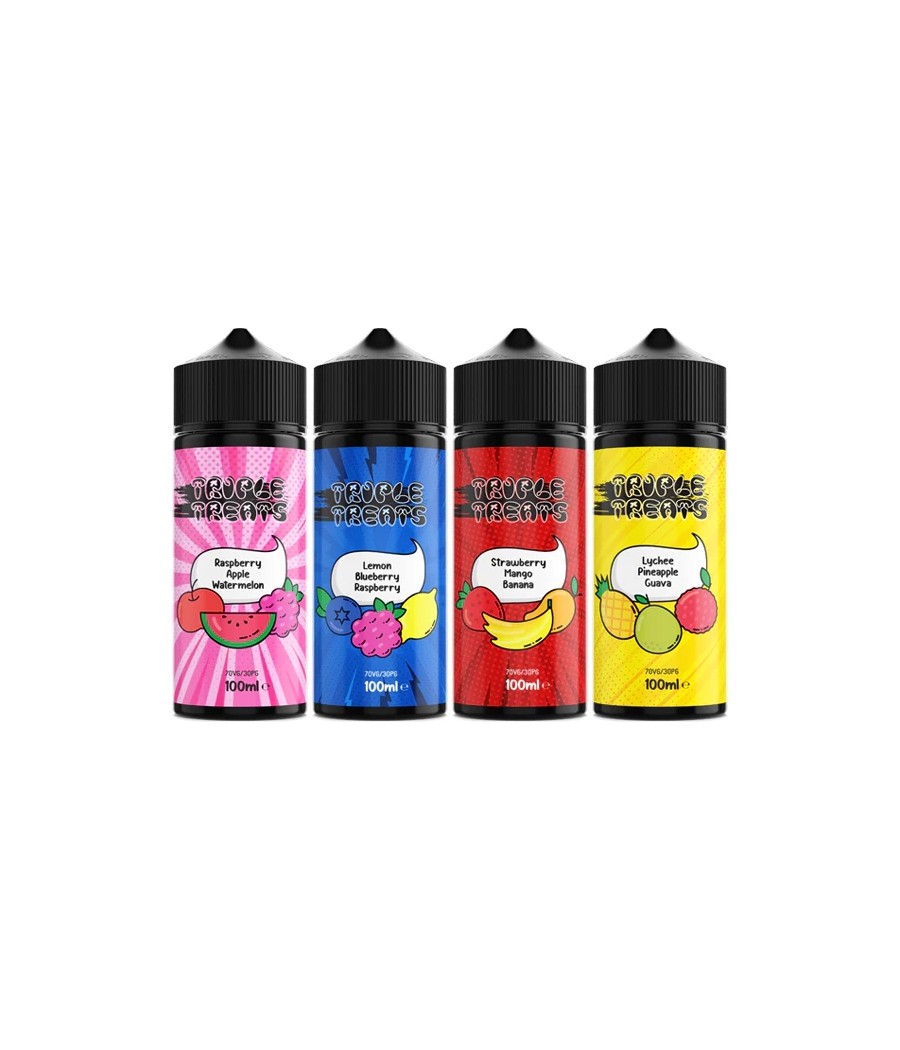Triple Treats 100ml Shortfill 0mg (70VG/30PG)