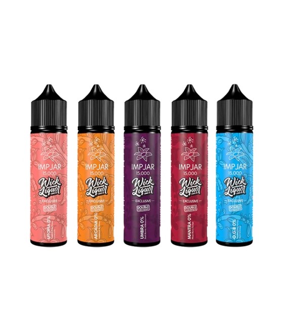 0mg Imp Jar x Wick Liquor 50ml Shortfill (50VG/50PG)