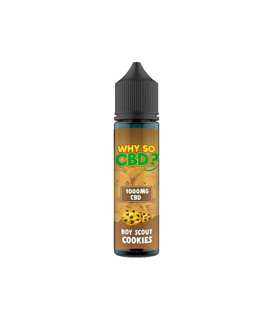 Why So CBD? 1000mg Full Spectrum CBD E-liquid 60ml