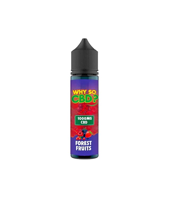 Why So CBD? 1000mg Full Spectrum CBD E-liquid 60ml