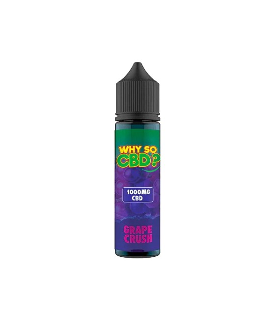 Why So CBD? 1000mg Full Spectrum CBD E-liquid 60ml