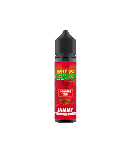 Why So CBD? 1000mg Full Spectrum CBD E-liquid 60ml