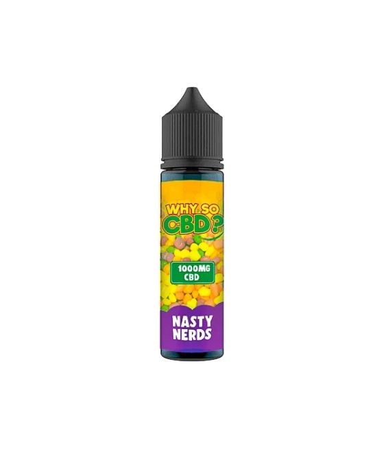 Why So CBD? 1000mg Full Spectrum CBD E-liquid 60ml