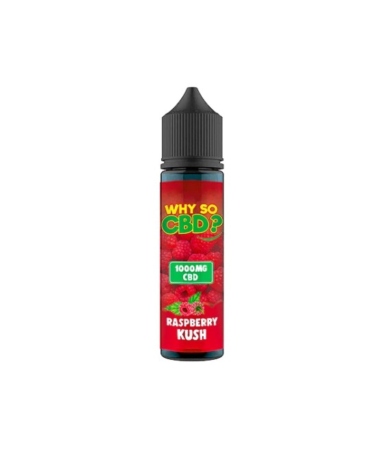 Why So CBD? 1000mg Full Spectrum CBD E-liquid 60ml