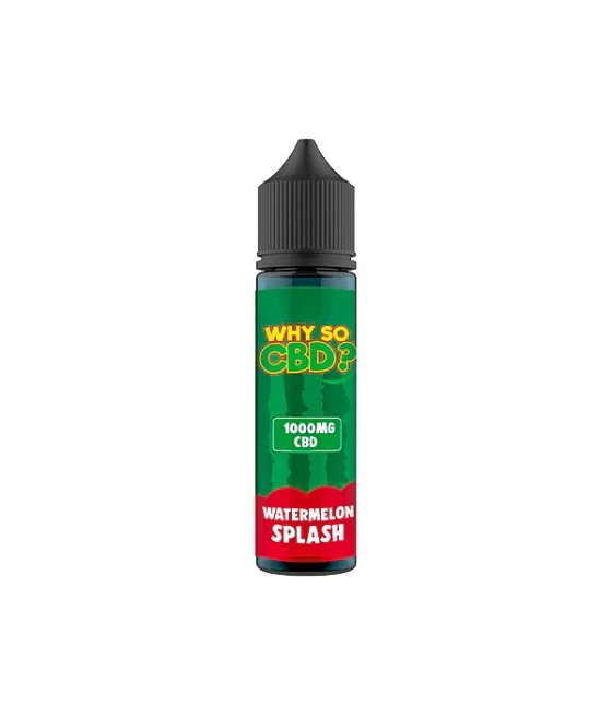 Why So CBD? 1000mg Full Spectrum CBD E-liquid 60ml