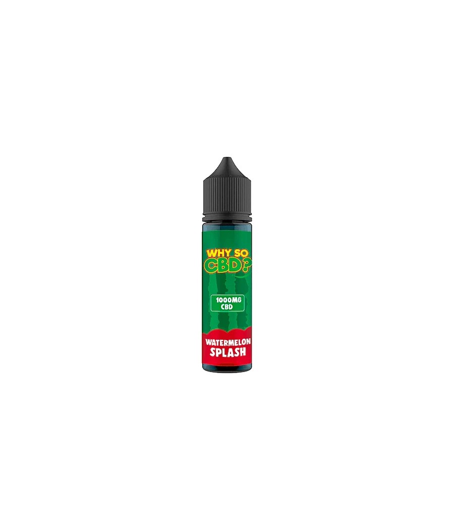 Why So CBD? 1000mg Full Spectrum CBD E-liquid 60ml