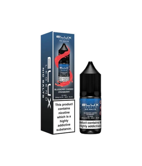 20mg Elux Legend 10ml Nic Salts (50VG/50PG)