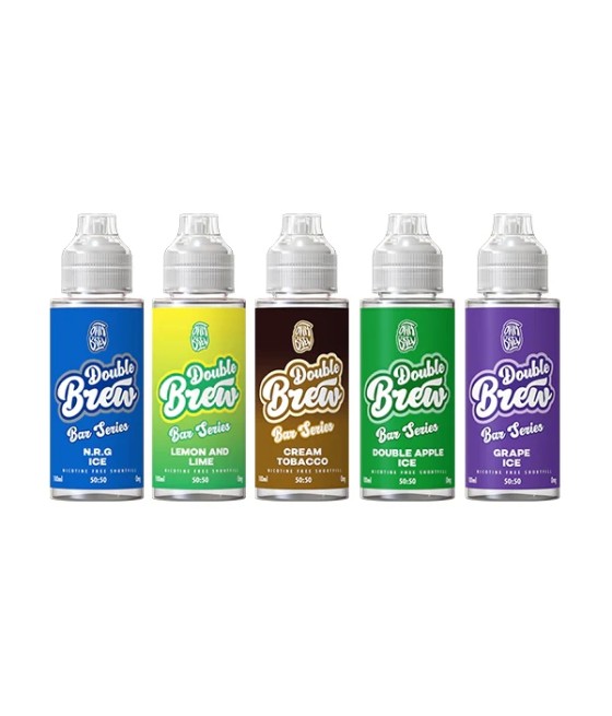 0mg Ohm Brew Bar Series Double Brew 100ml Shortfill (50VG/50PG)