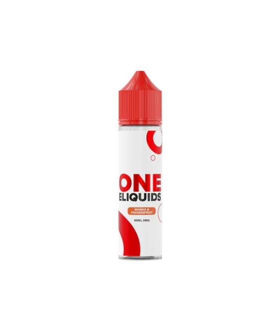 0mg One E-Liquids Shortfill 50ml (70VG/30PG)