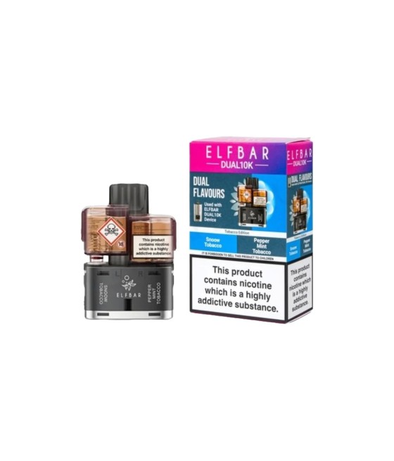 20mg ELFBAR Dual 10K Prefilled Pod Pack 10000 Puffs