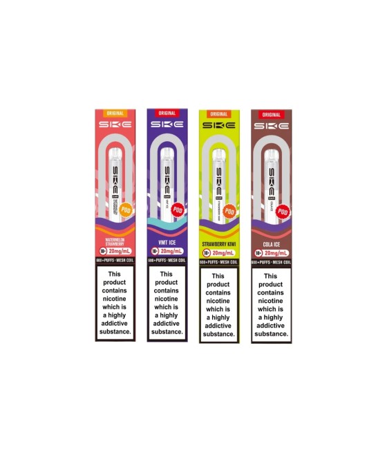 20mg SKE Bar 600 Replacement Prefilled Pod