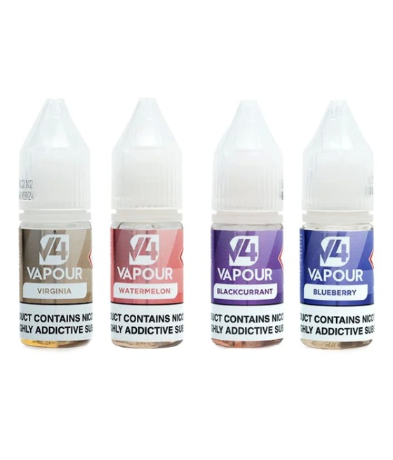 18mg V4 Vapour Freebase E-Liquid 10ml (50VG/50PG)