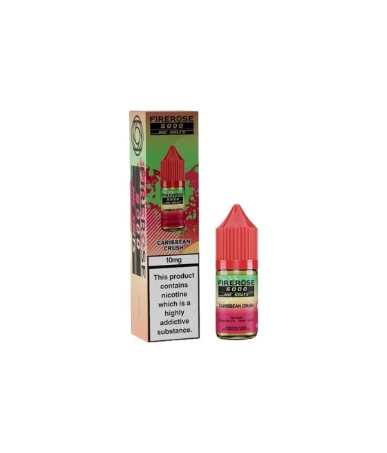 10mg Elux Firerose 5000 Nic salts 10ml (50VG/50PG)