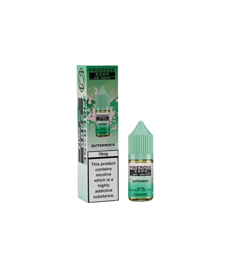 10mg Elux Firerose 5000 Nic salts 10ml (50VG/50PG)