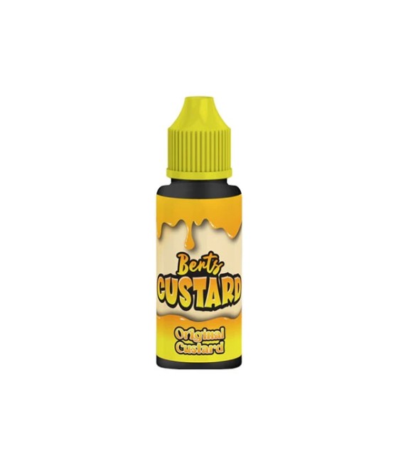 Berts Custard 120ml Shortfill 0mg (70VG/30PG)