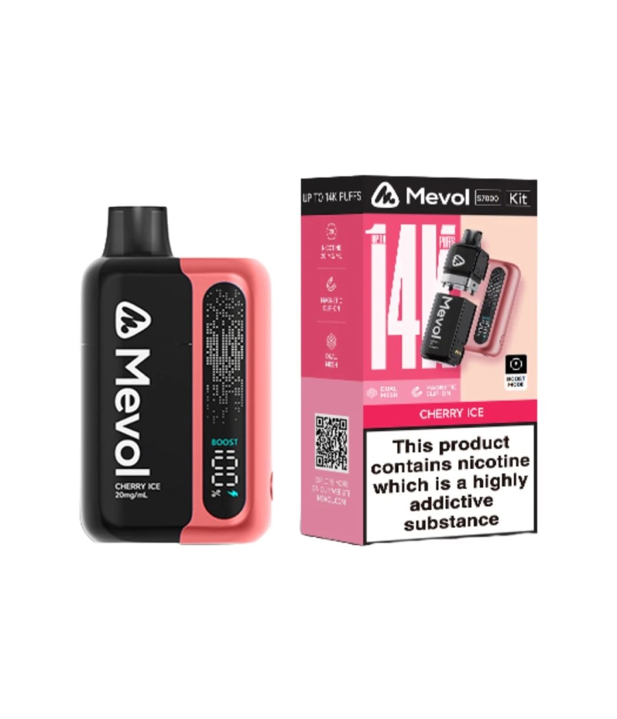 20mg Mevol S7000 Prefilled Pod Vape Kit 14k puffs