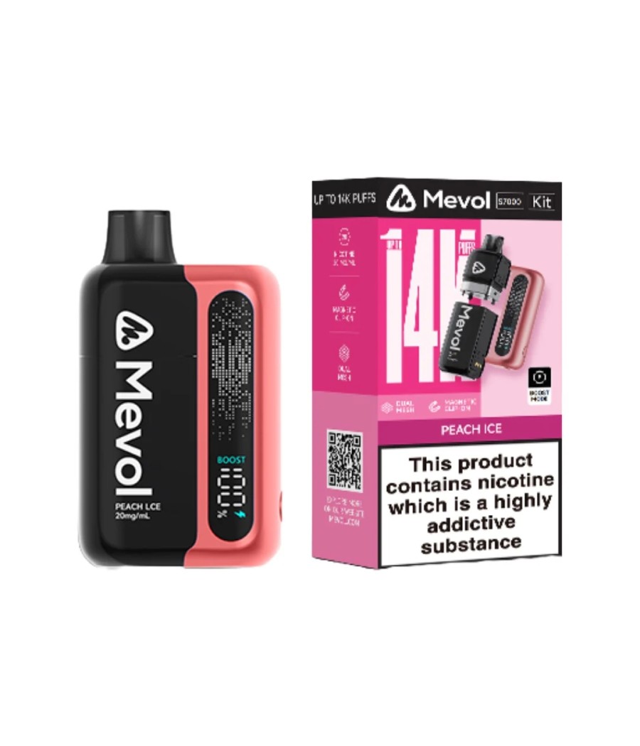 20mg Mevol S7000 Prefilled Pod Vape Kit 14k puffs