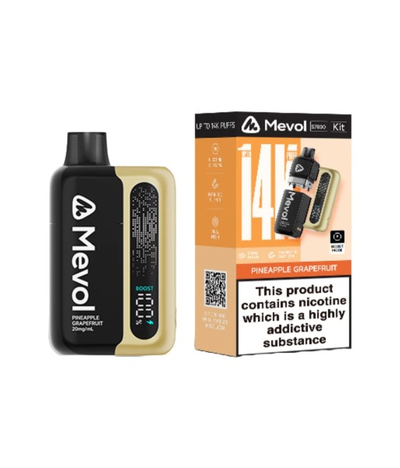 20mg Mevol S7000 Prefilled Pod Vape Kit 14k puffs