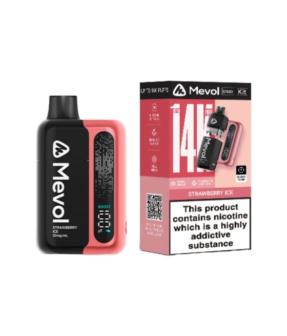 20mg Mevol S7000 Prefilled Pod Vape Kit 14k puffs