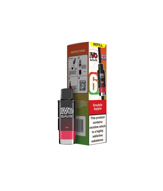 20mg I VG SAVR Refill Pod Pack 3000 Puffs