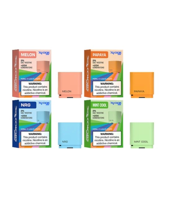 20mg ZColors by ZLabs Replacement Prefilled Pods 2ml 900 Puffs - 1 Pcs