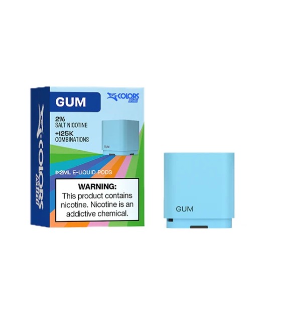 20mg ZColors by ZLabs Replacement Prefilled Pods 2ml 900 Puffs - 1 Pcs