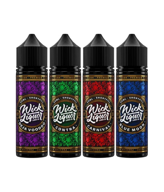 Wick Liquor 50ml Shortfill 0mg (70VG/30PG)