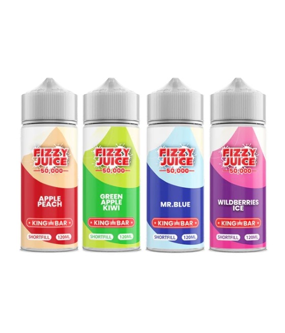 Fizzy Juice King Bar 100ml Shortfill 0mg (70VG/30PG)