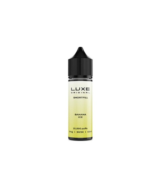 5 x 0mg LUXE Original 50ml Shortfill (50VG/50PG) - Multipack
