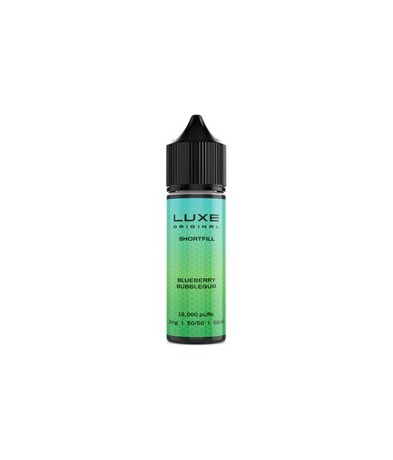 5 x 0mg LUXE Original 50ml Shortfill (50VG/50PG) - Multipack