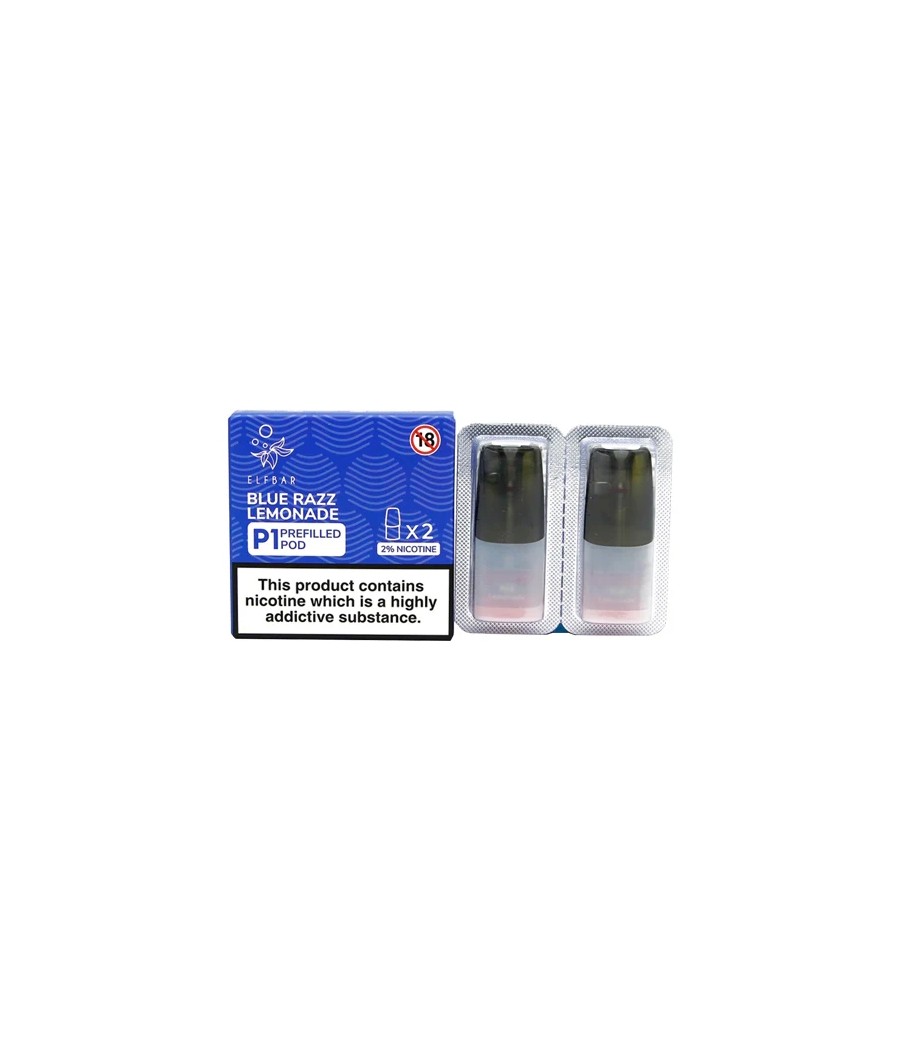 Elf Bar P1 Replacement 2ml Pods for ELF Mate 500