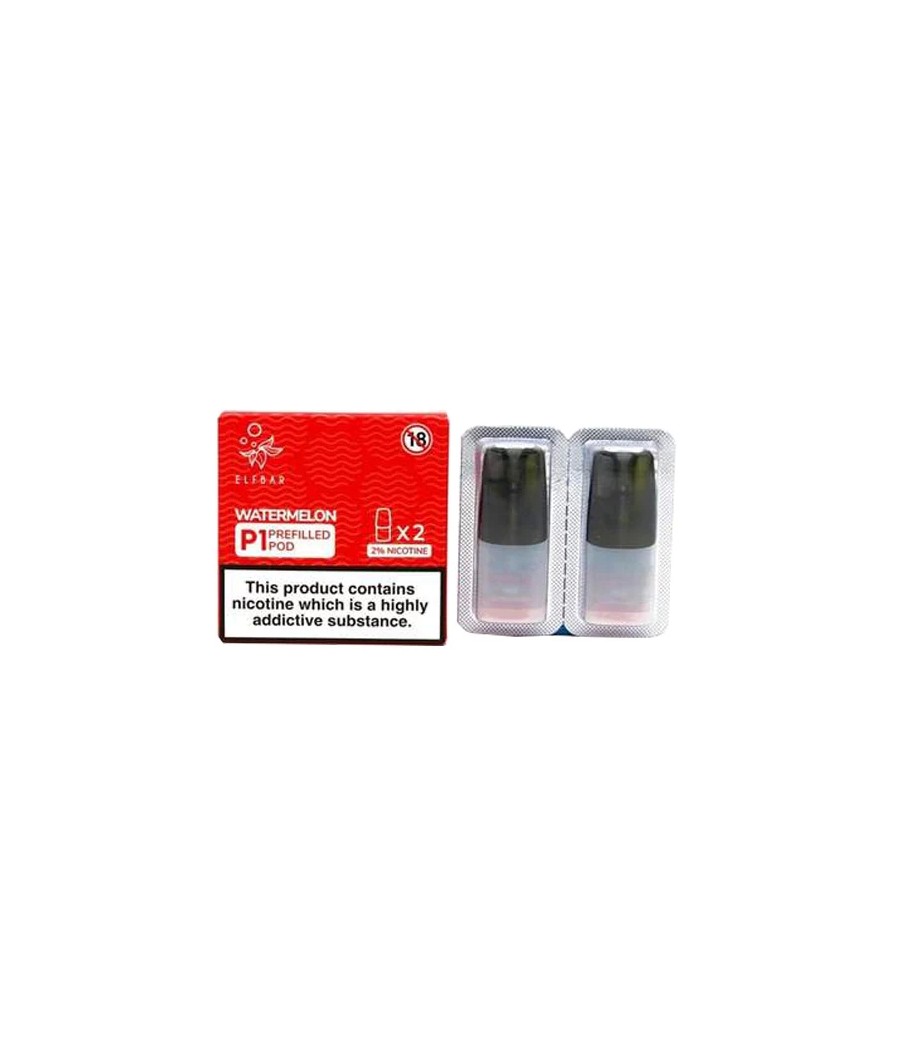 Elf Bar P1 Replacement 2ml Pods for ELF Mate 500