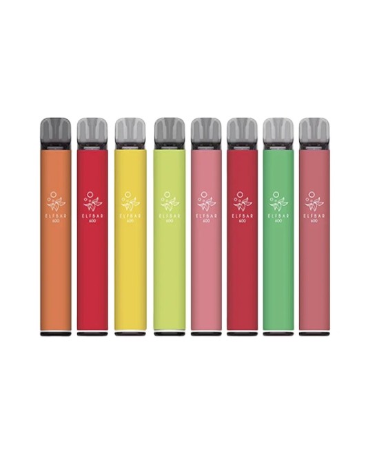 20mg Elf Bar 600 Prefilled Pod Vape Kit 600 Puffs