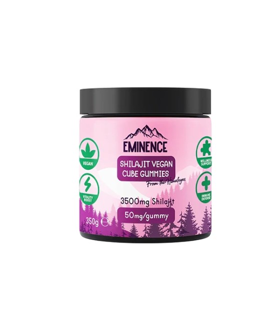 Eminence 3500mg Shilajit Vegan Gummies 350g
