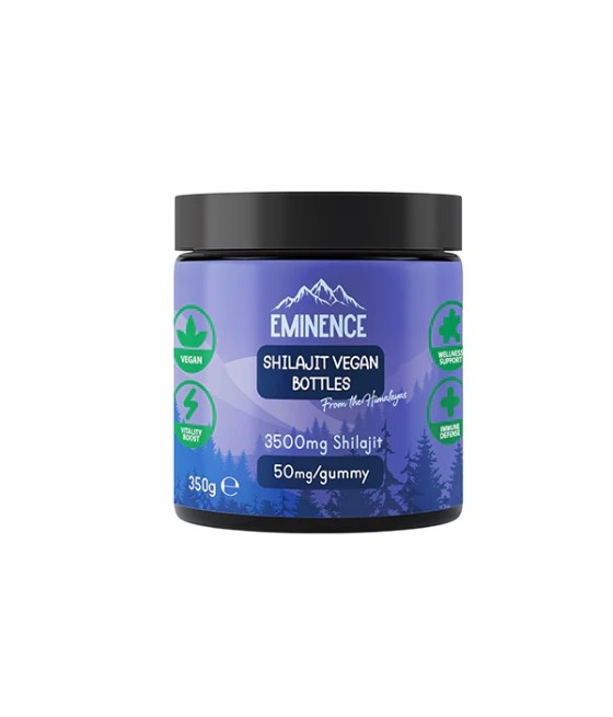 Eminence 3500mg Shilajit Vegan Gummies 350g