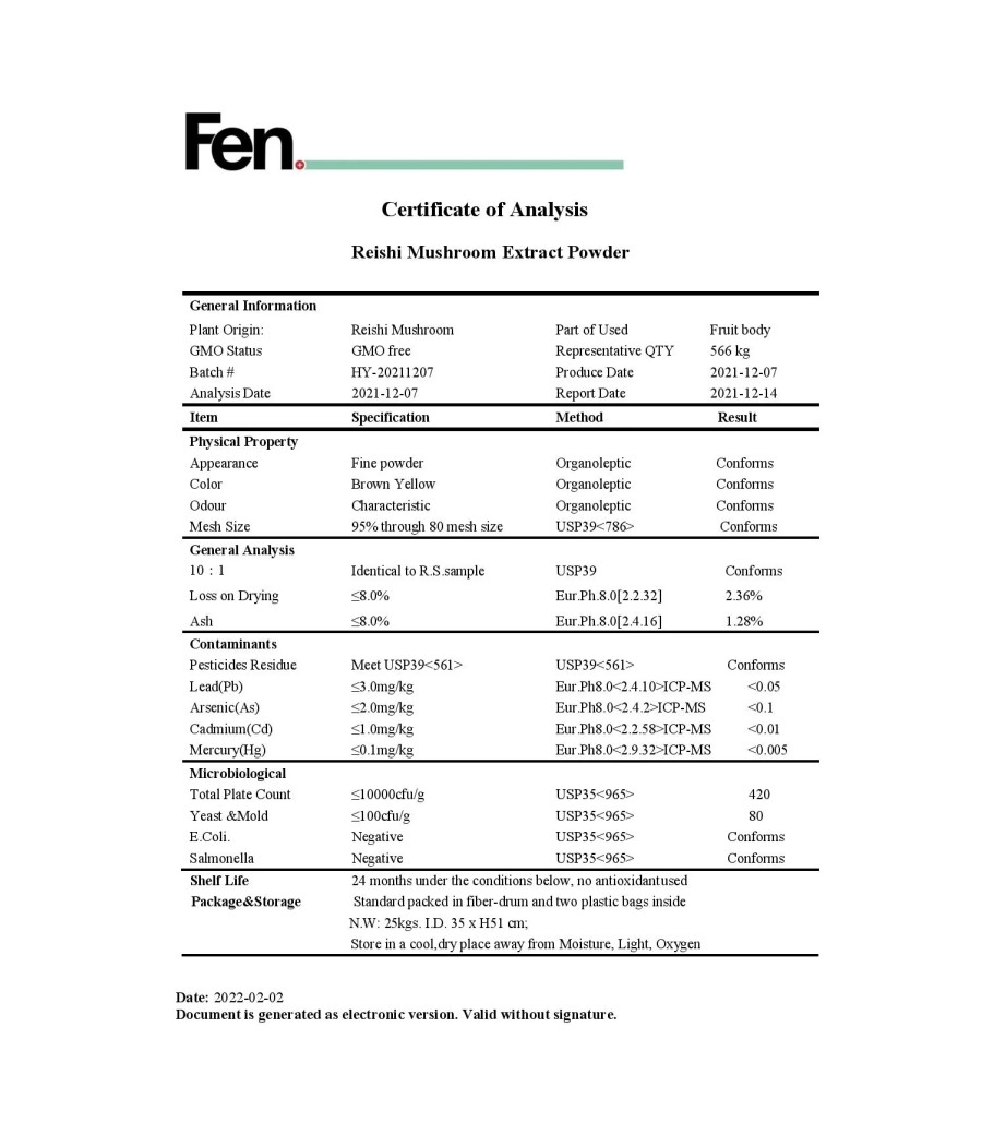 The Shroom Shop Reishi Mushroom 90000mg Powder