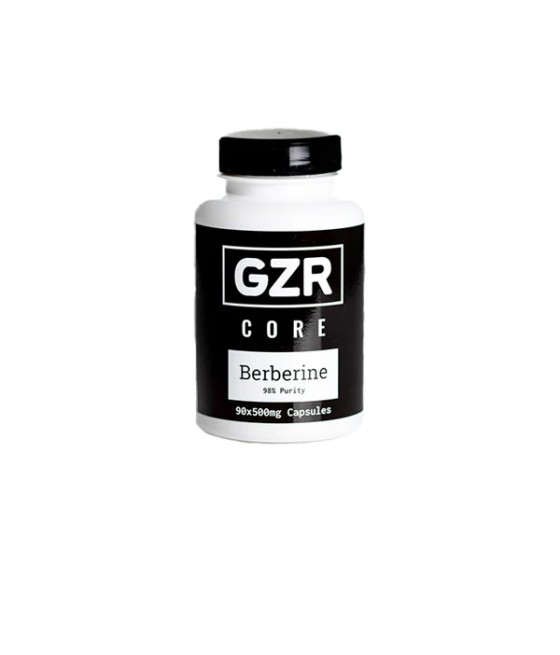 GZR 500mg Berberine Capsules - 90 Capsules