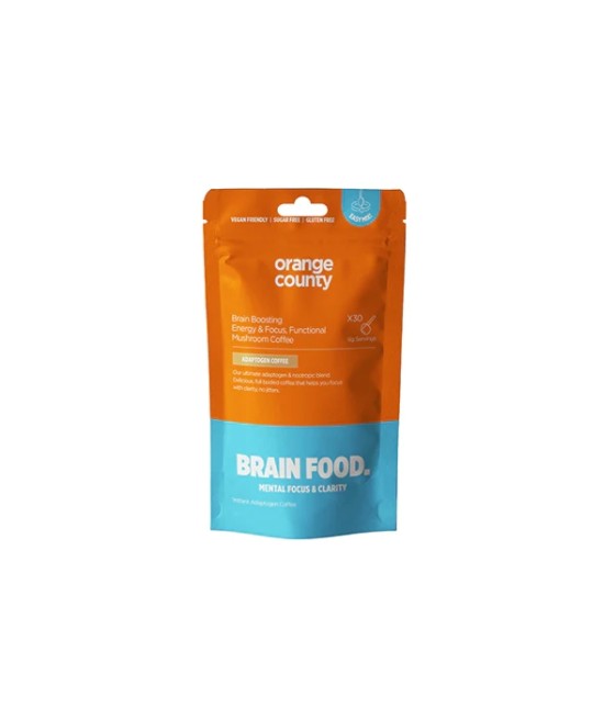 Orange County CBD 120000mg BRAIN FOOD Focus Coffee Powder - 200g