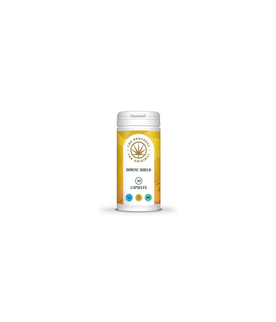 CBD Brothers Immune Sheild 500mg  Capsules - 30 Caps