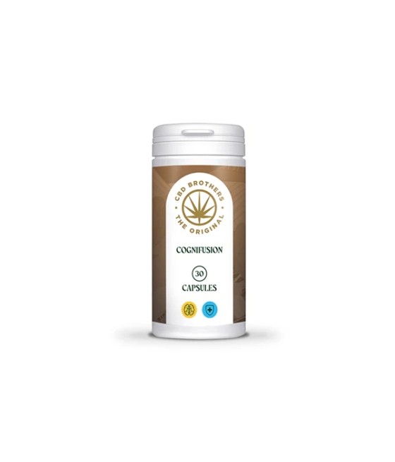CBD Brothers Cognifusion 500mg Capsules - 30 Caps