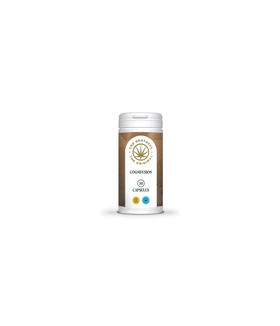 CBD Brothers Cognifusion 500mg Capsules - 30 Caps