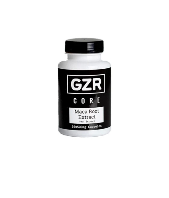 GZR 500mg Maca Root Capsules - 30 Capsules