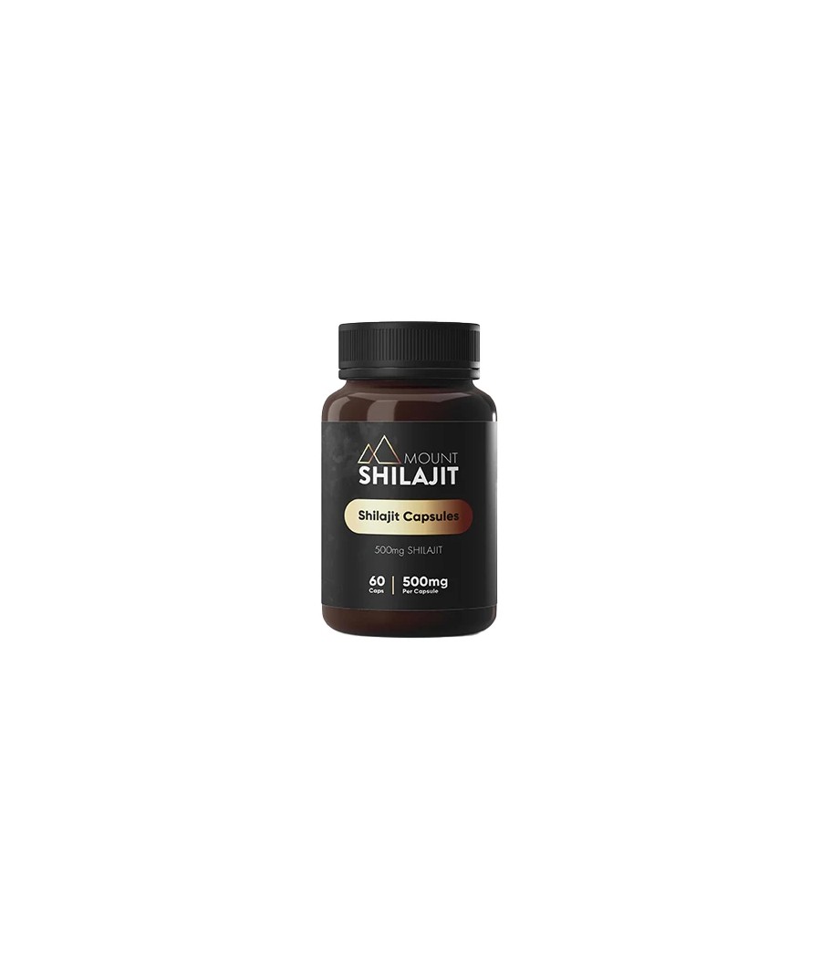 Mount Shiljit 30000mg Shilajit Capsules - 60 caps