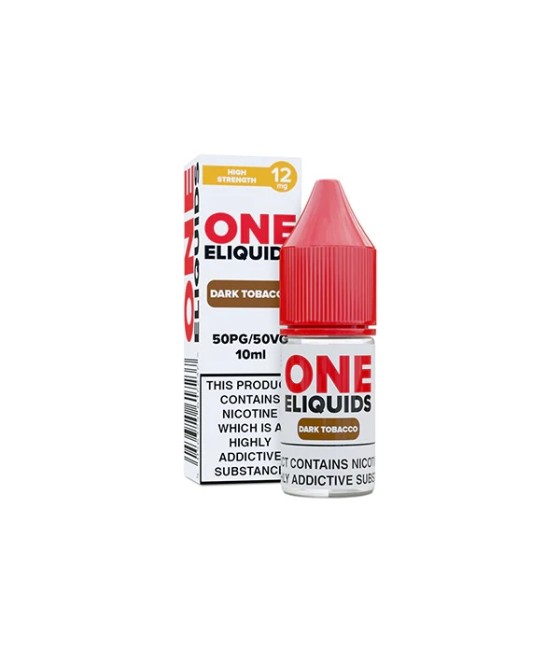 12mg One E-Liquids Flavoured Nicotine E-Liquid 10ml (50VG/50PG)