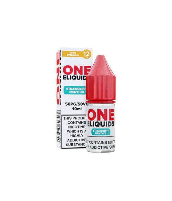 12mg One E-Liquids Flavoured Nicotine E-Liquid 10ml (50VG/50PG)