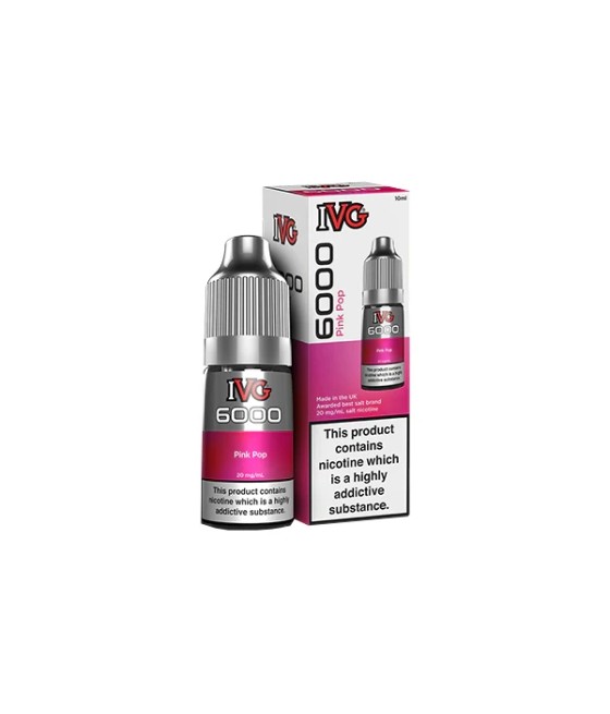 10mg I VG 6000 10ml Nic Salts (50VG/50PG)